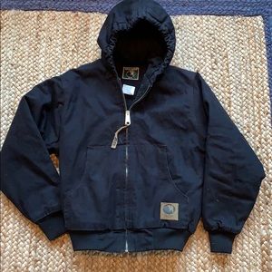 Boys Berne black jacket youth medium (10-12)